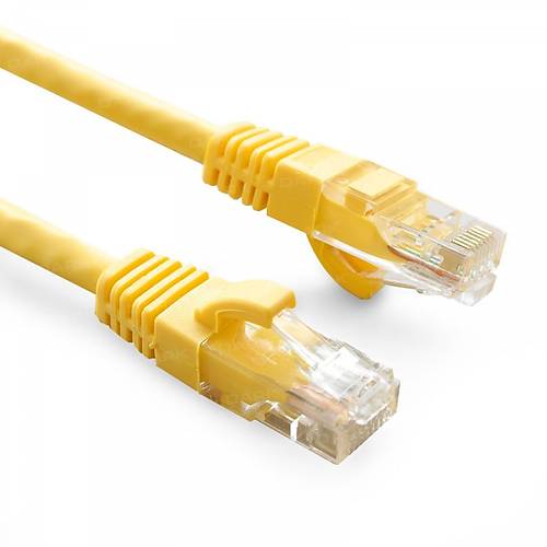 Dark DK-CB-NT6U25Y 0,25 Mt CAT6 Cu AWG24/7 UTP Sar� Patch Cord Kablo