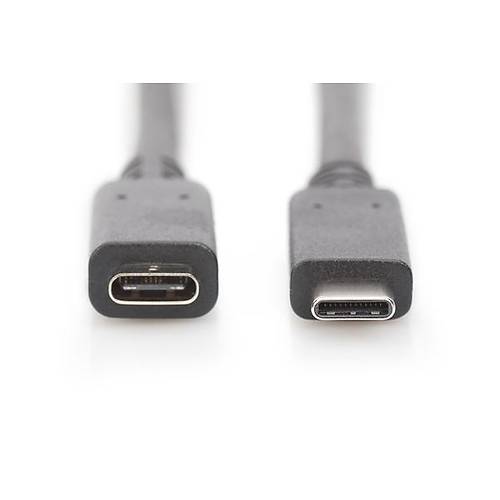 Digitus AK-300210-007-S 0.7 Mt USB 3.1Type C GEN2 to USB 3.1Type C GEN2 Erkek-Di�i 5A 10GB v3.1 USB Kablo
