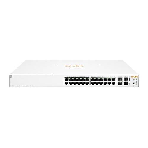 Hp JL683A Aruba 24 Port Gigabit PoE+ 195W 4 Port SFP+ PoE Ynetilebilir Switch