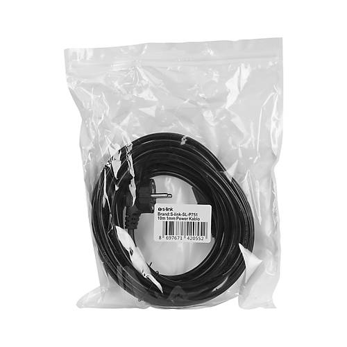 S-Link L-P751 10 Mt 3x1mm C13 Power Kablsou