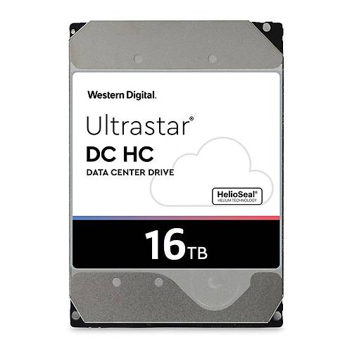 Western Digital 0F38462 16 TB 7200Rpm 512MB SATA 512E UltraStar 3.5 inch SATA Sunucu Harddisk