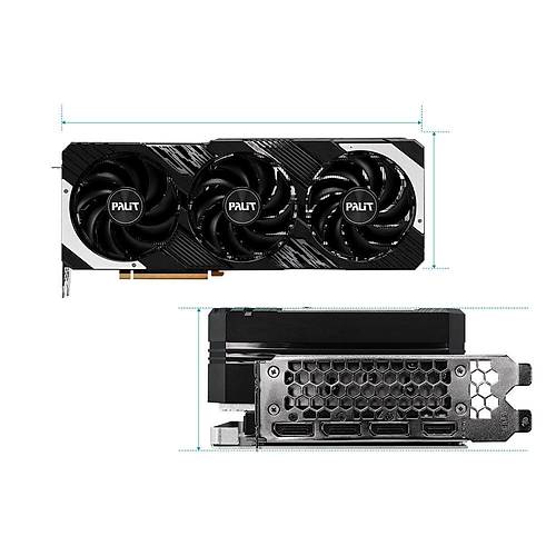Palit NED408S019T2-1032A 16 GB GDDR6X GeForce RTX 4080 SUPER GAMING PRO 256Bit NVIDIA Ekran Kart�