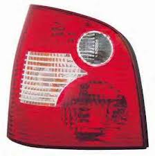 VOLKSWAGEN POLO 5 STOP LAMBASI SOL KIRMIZI/BEYAZ (3/5KAPI) (ÇİFT FARLI) 2002-2005