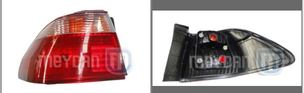 HONDA ACCORD- 99/00 STOP LAMBASI L KIRMIZI/ÜSTÜ BEYAZ 