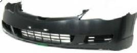 HONDA CIVIC SEDAN ÖN TAMPON SİYAH SİS DELİKSİZ 2006-2009