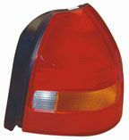 HONDA CIVIC HATCHBACK  STOP LAMBASI SOL SARI/KIRMIZI (DİKEY TİP) (3KAPI) 1996-2001