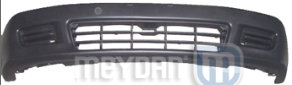 HONDA CIVIC HATCHBACK ÖN TAMPON SİYAH BANDSIZ DÜZ TİP (SİS DELİKSİZ) (3KAPI) 1992-1995