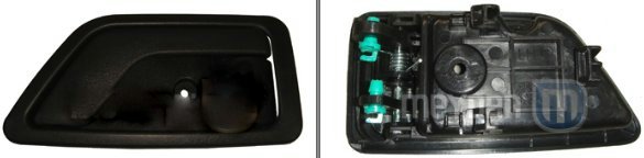 HYUNDAI GETZ ARKA KAPI İÇ AÇMA KOLU SAĞ SİYAH 2006-2009