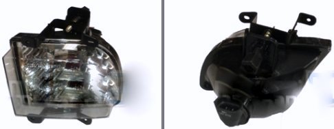HYUNDAI GETZ SİS LAMBASI SAĞ OVAL BAĞLANTISI İLE BİRLİKTE 2003-2005