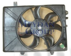 HYUNDAI GETZ RADYATÖR FAN DAVLUMBAZI KOMPLE (RESİSTANSLI) (7KANAT) 2003-2005