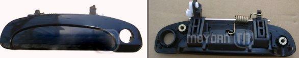 HYUNDAI GETZ ÖN KAPI DIŞ AÇMA KOLU SAĞ SİYAH (BOYANIR TİP) 2003-2005