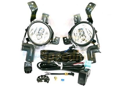HONDA CRV 4X4 JEEP SİS LAMBA SETİ SAĞ-SOL (KABLO/DÜĞME/ROLE İLE BİRLİKTE) ( SİS KAPAĞI NİKELAJLI) 2007-2010