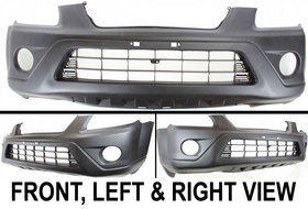 HONDA CRV 4X4 JEEP ÖN TAMPON SİYAH YUVARLAK SİS DELİKLİ 2005-2006