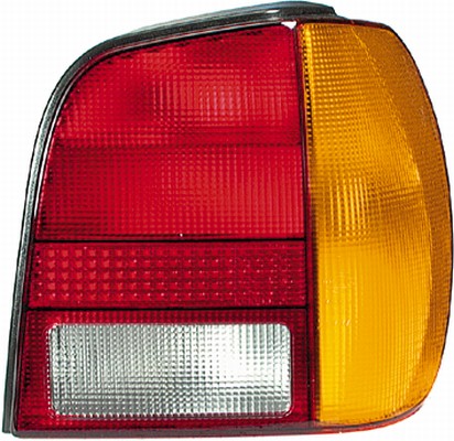 VOLKSWAGEN POLO 3 STOP LAMBASI SAĞ KIRMIZI/SARI/BEYAZ DUYSUZ 1995-1999