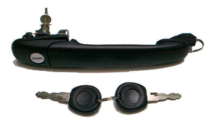 VOLKSWAGEN POLO 3 ÖN KAPI DIŞ AÇMA KOLU SAĞ-SOL AYNI (ADET) (ANAHTARI İLE BİRLİKTE) 1995-1999