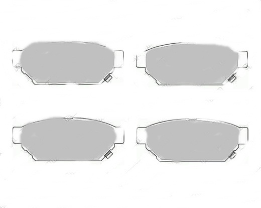 MITSUBISHI CARISMA ARKA FREN BALATASI 1.6/1.8cc (DİSK) (99X37,5X14,5) 1997-2000