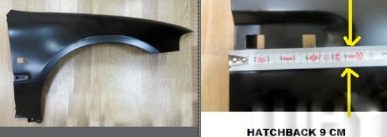 HONDA CIVIC HB ÖN ÇAMURLUK DELİKLİ SAĞ 1992-1995