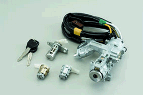 HONDA CIVIC  HB KONTAK KİLİT SETİ (3LÜ) (KONTAK/KAPI/BAGAJ) TERMİKLİ 3KAPI 1992-1995