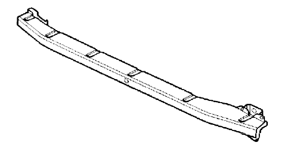 OPEL AGILA ÖN TAMPON DEMİRİ 2001-2003