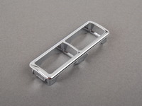 BMW E36 ÇİFTLİ CAM DÜĞME ÇERÇEVESİ NİKELAJ 1991-1998