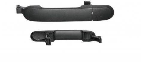 NISSAN MICRA- K12-  ÖN KAPI DIŞ AÇMA KOLU SOL SİYAH (PÜTÜRLÜ TİP) 2003-2010