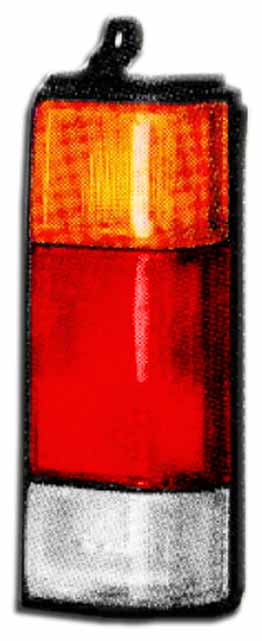 SUZUKI CARRY  STOP LAMBASI SOL MİNİBÜS TİPİ SARI/KIRMIZI/BEYAZ 1990-1998
