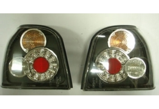 VOLKSWAGEN GOLF 3 MODİFİYE STOP LAMBASI SAĞ/SOL SET 2 PARÇA LEDLİ SİYAH 1992-1998
