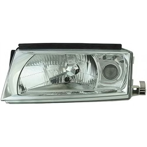 SKODA OCTAVIA  FAR LAMBASI R ELEKTRİKLİ MERCEKLİ (ŞEFFAF CAM)(VALERON) 2001-2010