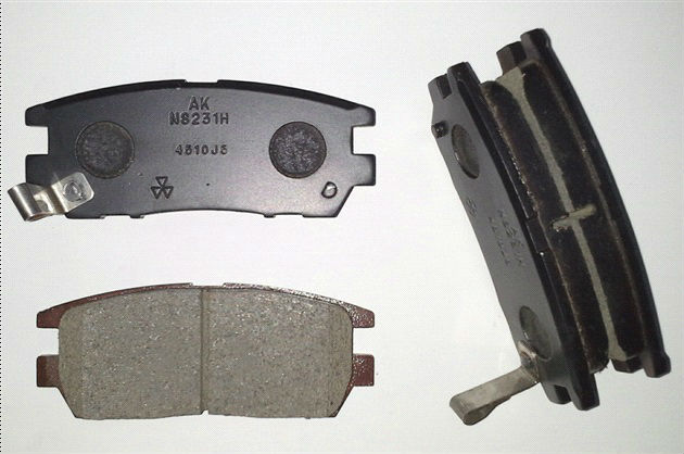 MITSUBISHI PAJERO- 98/00 ARKA FREN BALATASI (DİSK) (120,8X40X14) (DAIWA)
