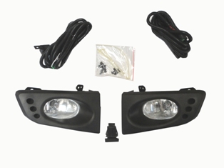 HONDA JAZZ SİS LAMBASI OVAL TİP SAĞ/SOL SET 2 PARÇA TESİSAT/ÇERÇEVEDÜĞMESİ İLE BİRLİKTE 2009-2011