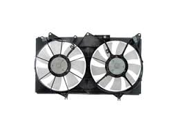 TOYOTA CAMRY RADYATÖR VE KLİMA FAN DAVLUMBAZI ÇİFTLİ KOMPLE 9+7 KANAT 2001-2004