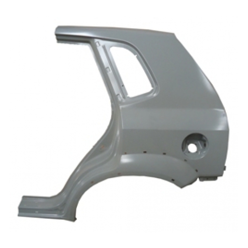 HYUNDAI TUCSON ARKA ÇAMURLUK SOL GRİ BOYALI YAKIT DEPO KAPAK DELİKLİ 2005-2010