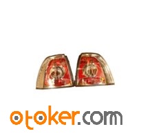 OPEL VECTRA B  MODİFİYE STOP LAMBASI SAĞ/SOL SET 2 PARÇA NİKELAJLI/KIRMIZI 1999-2002