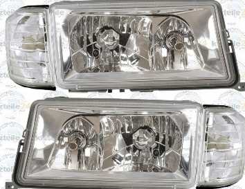 MERCEDES W201 ÖN FAR SİNYAL KRİSTAL BEYAZ SAĞ-SOL TAKIM 1982-1993