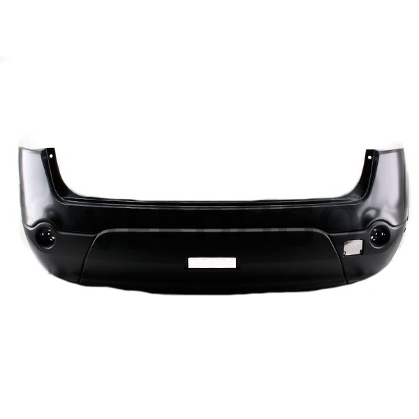 NISSAN QASHQAI ARKA TAMPON SİS DELİKLİ SİYAH 2007/2014
