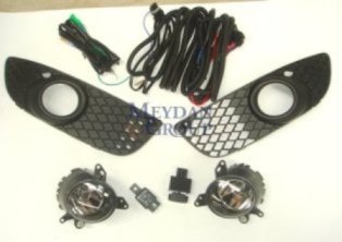 MITSUBISHI LANCER SİS LAMBASI SAĞ/SOL SET ROLE/DÜĞME/TESİSAT/ÇERÇEVE İLE BİRLİKTE ESUSE 2008-2013