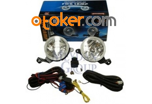 MITSUBISHI L200 PICK UP SİS LAMBASI SAĞ/SOL SET 4X2 BAĞLANTI TESİSATI VE DÜĞMESİ İLE BİRLİKTE 2006-2009