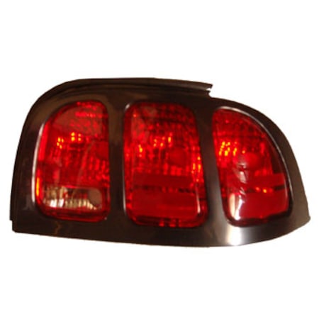 FORD MUSTANG- 96/98 STOP LAMBASI R KIRMIZI ÜST ÇERÇEVESİ İLE BİRLİKTE (EAGLE EYES)
