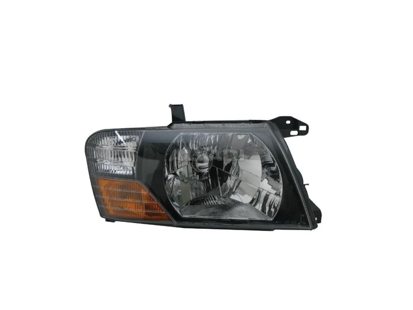 MITSUBISHI PAJERO- 00/03 FAR LAMBASI L MANUEL SİYAH TİP SARI/BEYAZ SİNYALLİ (TYC) 