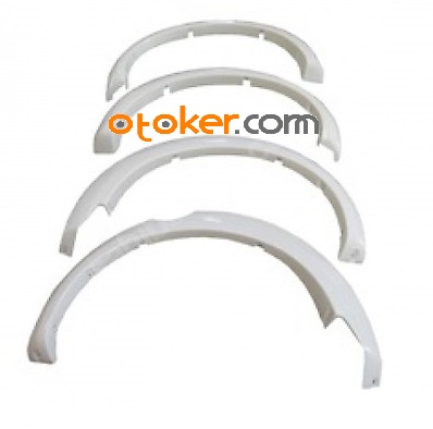 MITSUBISHI L200 PICK UP ÇAMURLUK AĞZI PLASTİĞİ ÖN ARKA SAĞ/SOL SET 4 PARÇA 4X2 2006-2009