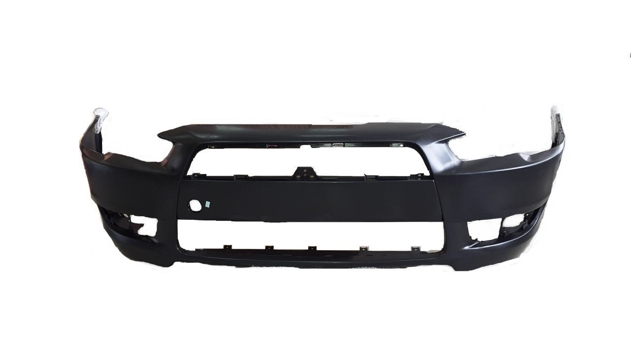 MITSUBISHI LANCER ÖN TAMPON SİYAH SİS/PANJUR DELİKLİ KARLIK DELİKLİ 2008-2013