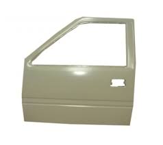 ISUZU TFR PICK UP- 98/02 ÖN KAPI SACI L AYNA DELİKSİZ (DİREKLİ) (GRİ BOYALI)