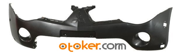 MITSUBISHI L200 PICK  ÖN TAMPON SİYAH SİS DELİKLİ DODİK DELİKLİ 4WD 2006-2009