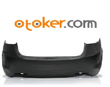 HYUNDAI ELANTRA ARKA TAMPON SİYAH REFLEKTÖR DELİKLİ KARLIKSIZ TİP 2011-2014
