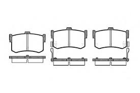 HYUNDAI SONATA ARKA FREN BALATASI DİSK 85,1X46X15 DAIWA 1994-1996