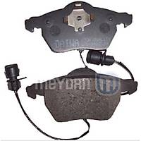 AUDI A100 �N FREN BALATASI KABLOLU YUVARLAK SOKETL� (D�SK)(156,4X73,8X19,6/74,1X19,6) 1992-1995