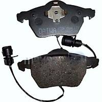 AUDI A4 �N FREN BALATASI KABLOLU YUVARLAK SOKETL� (D�SK) (156,4X73,8X19,6/74,1X19,6) 2002-2005