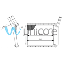 TOYOTA HILUX KALOR�FER RADYAT�R� 2005-2012