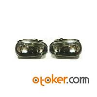 VOLKSWAGEN GOLF 4 MODFYE FAR LAMBASI SA/SOL SET 2 PARA SSL ELEK. SYAH H7/H1/H3 1998-2004