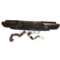 ISUZU D MAX PICK UP ARKA TAMPON SYAH (PLAKA 52cm) ST PLASTKL BALANTI AYAKLARI LE SET 2007-2012